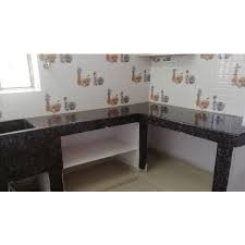Matte black countertops, black marble countertops, #ramcontracting black quartz countertops, black kitchen cabinets, dark granite. Black Granite Kitchen Countertop Thickness 18 20 Mm Rs 170 Square Feet Id 2330187433
