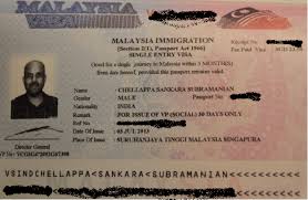 How To Get Malaysian Tourist Visa From Singapore How To Get Singapore Letter Sample