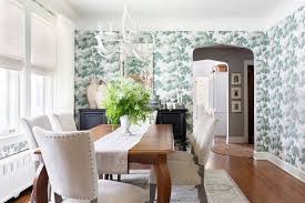 Dining room wallpaper ideas are one of a thousand ways to make your house more sophisticated. Before After How A Wallpaper Makeover Completely Transformed This Designer S Dining Room Coco Kelley