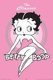 Betty Boop Pink Classic Poster Print 24 X 36 Item Nmr24795 Betty Boop Posters Betty Boop Pictures Betty Boop Pink