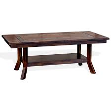 Santa fe trunk coffee table. Sunny Designs Santa Fe 2 Rustic Coffee Table With Natural Slate Inlay Wayside Furniture Cocktail Coffee Tables