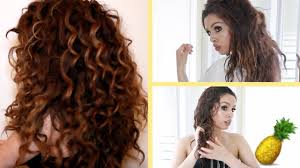 It's the best way to protect your curls overnight! Pineapple Hair Trick Curly Hair Routine Youtube