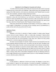 Your goal will be to provide convincing evidence to the reader that your position is the correct stance to take on an issue. Doc Position Paper On Federalism In The Philippines Jaes Ann Rosal Academia Edu