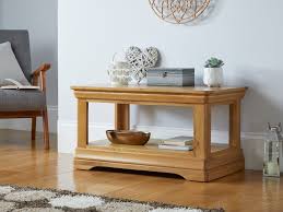 Part #1345 the farm table has become a vital component to the traditional american home. Farmhouse Oak Coffee Table With Shelf