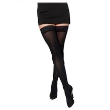 Sigvaris Soft Opaque Womens Thigh Compression Stockings 15