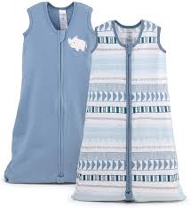 Buy The Peanutshell Wearable Blanket Sleep Sack For Baby Boys Or Girls Blue Rhino Tribal Stripe Sizes Up To 12 Months Small Medium Online In Vietnam B08w4mfngh