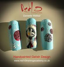 Gelish Design Penguin Design Nails Christmas Nails Energy Drinks Nails