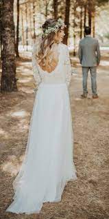 Bohemian Wedding Dress Ideas You Were Looking Wedding Forward Bohemian Bryllupskjol Robe Mariage Boheme Chic Robe De Mariee Francaise Robe Boheme Mariage