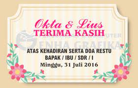 Ucapan Pernikahan Desain Terima Kartu Untuk Souvenir Kasih Pada Kasih Tertaut Biasanya Kart Kartu Ucapan Terima Kasih Pernikahan Souvenir Pernikahan Pernikahan