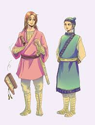 蒙恬と蒙毅 磯野おすし イラスト キングダム アニメ