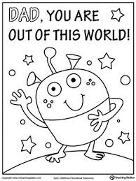 Father S Day Card You Are Out Of This World Fathers Day Coloring Page Father S Day Activities Fathers Day Cards