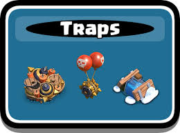 The first section of bases have all defensive structures and buildings. Traps Home Village Clash Of Clans Wiki Fandom