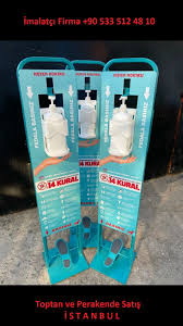 Uretim Ve Toptan Satis Ayakli Pedalli El Dezenfektan Standi 90 533 512 48 10 2020 Istanbul Eglence Yat