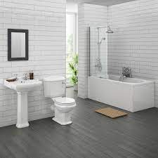 A bathroom with a traditional theme may seem bland. 7 Traditional Bathroom Ideas Victorian Plumbing