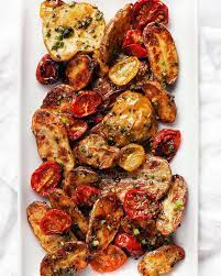Pesto Potato Tomato Salad By Lastingredient Quick Easy Recipe The Feedfeed Recipe Roasted Cherry Tomatoes Pesto Potatoes Roasted Tomatoes