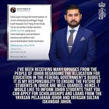 Tabung pendidikan sarjana permodalan darul ta zim 2019 permohonan dibuka pertubuhan mahasiswa johor. Alternatif Ptptn Tmj Umum Pinjaman Biasiswa Untuk Pelajar Rakyat Johor