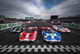 The 2019 24 hours of le mans is right around the corner. Ford Pays Homage To Le Mans With Celebration Liveries Ford Media Center