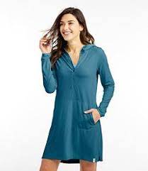Llbean Women S Sand Beach Cover Up Hooded Tunic In 2021 Hooded Tunic Long Tunic Clothes