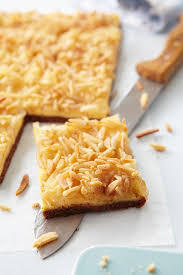 Birnenkuchen Mit Pudding Und Mandeln Rezept Kuchen Birnen Kuchen Backrezepte