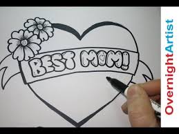 Draw Best Mom How To Draw Best Mom Graffiti Bubble Letters Mothers Day Birthday Happy Birthday Drawings Mothers Day Drawings Mom Drawing