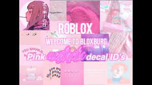 We have 85+ amazing background pictures carefully picked by our community. Pink Aesthetic Decal Id S Roblox Welcome To Bloxburg Youtube