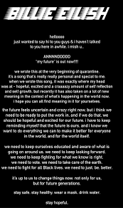 Billie Eilish My Future Lyrics Genius Lyrics