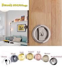 Maybe you would like to learn more about one of these? Round Circle Wooden Sliding Pocket Door Mortise Lock Set Hook Recessed Flushed Finger Pull Bath Bed Balcony Chrome Gold Bronze Matte Keyed Keyless Thumbturn Sliding Door Lock Set Door Lockdoor Pocket Aliexpress
