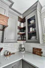 A practical idea for creating storage in your kitchen involves an open corner pantry with parallel shelves from the ceiling all the way down to the floor, complete with. Kitchen Corner Designs Ideas Styleheap Com