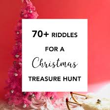 A christmas scavenger hunt is a fun way to make present opening last longer! 70 Riddles And Clues For A Christmas Treasure Hunt Fairytale Christmas