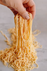 Homemade Chinese Egg Noodles Just 3 Ingredients The Woks Of Life Recipe Egg Noodles Homemade Egg Noodles Handmade Noodle Recipe