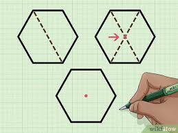 How To Divide A Hexagon Into Three Equal Parts 10 Steps