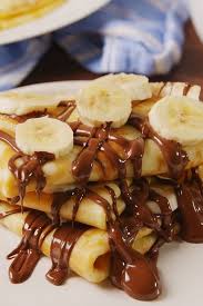 Chocolate Banana Crepes Recipe French Dessert Recipes Dessert Recipes Easy Food