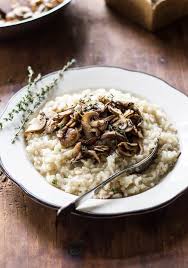 Baked Wild Mushroom Risotto The Clever Carrot Recipe Stuffed Mushrooms Mushroom Risotto Recipes