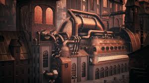 Steampunk Factory Concept Art Google Search Fantasy Steampunk Unity Asset Store