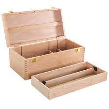 Us Art Supply Artist Wood Pastel Pen Marker Storage Box With Drawer S Large Tool Box Walmart Com In 2021 Artist Supplies Storage Wood Storage Box Marker Storage