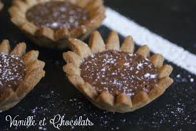 Tartelette Chocolat Caramel Mini Tarte Chocolat Vanille Alimentation