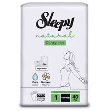 SLEEPY Natural Хигиенски влошки секојдневни, нормал, 40 парчиња