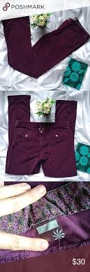 Athleta Corduroy Pants Size Xl Maroon With A Hint Of Purple