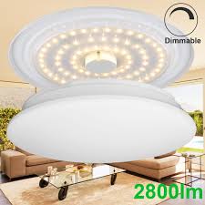 Super Bright 40w Dimmable Led Ceiling Lights 2800lm Warm White Ceiling Light Fixture Round Fl Ceiling Lights Dimmable Led Ceiling Lights Led Ceiling Lights