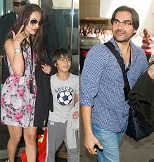 Arbaaz khan ignores malaika arora while with girlfriend georgia arpita khan s ganpati celebration. Pix What Makes Malaika A Cool Mom Rediff Com Movies