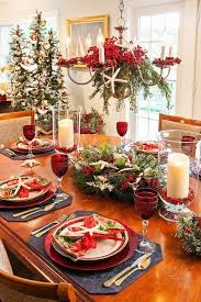 60 Excellent Christmas Table Decorating Ideas That Makes Dining An Incredibl Christmas Table Centerpieces Christmas Table Settings Christmas Table Decorations