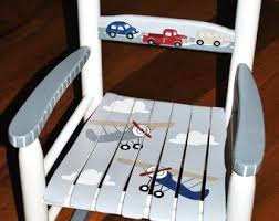 Handpainted Rocking Chair Kids Rocking Chairs Rocking Etsy In 2020 Kids Chairs Kids Rocking Chair Wooden Rocking Chairs
