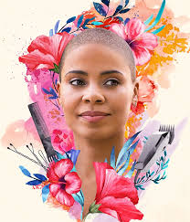 Sanaa lathan spent all day at the salon to get this blond look. Nappily Ever After Star Sanaa Lathan Opens Up About That Hair Shaving Scene Glamour