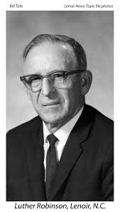 Mr. Robinson wrote "We Made peace with Polio" and lost two daughters to  Polio. I believe he was principal at West Lenoir School and lived in  Whitnel in a rock home that