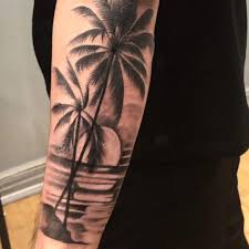 This is a design that can look very trendy and modern despite its. 50 Palm Tree Tattoo Design Ideas For Men And Women Legit Ng