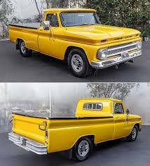 Image result for Contractors Yellow 1964 Truck