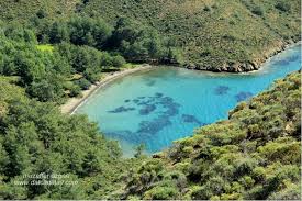 Datça ilçe merkezine 35 km uzaklıkta olan koya en yakın yerleşim merkezi cumalı. Datca Koylari