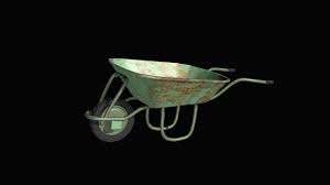 Farmer Wheelbarrow 3d Model 3d Model Wheelbarrow Model