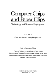 It's typically utilized in social sciences. Front Matter Computer Chips And Paper Clips Technology And Women S Employment Volume Ii Case Studies And Policy Perspectives The National Academies Press