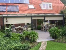 winddoek voor windvrije plek tuin rolgordijnen veranda
